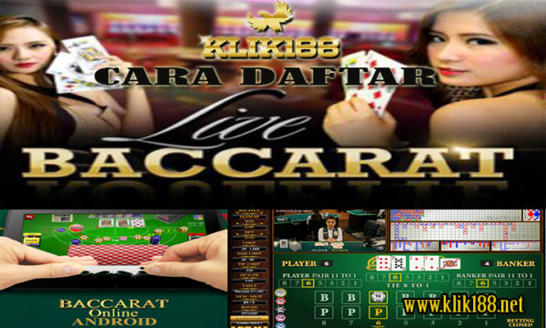 Cara Daftar Live Casino Baccarat 