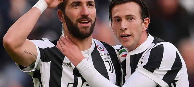 Higuain Cetak Hattrick Saat Juventus Bungkam Sassuolo 7-0