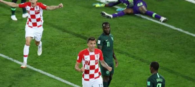 Laporan Pertandingan Sepakbola Timnas Kroasia VS Timnas Nigeria