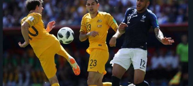 Laporan Pertandingan Sepakbola Timnas Perancis VS Timnas Australia